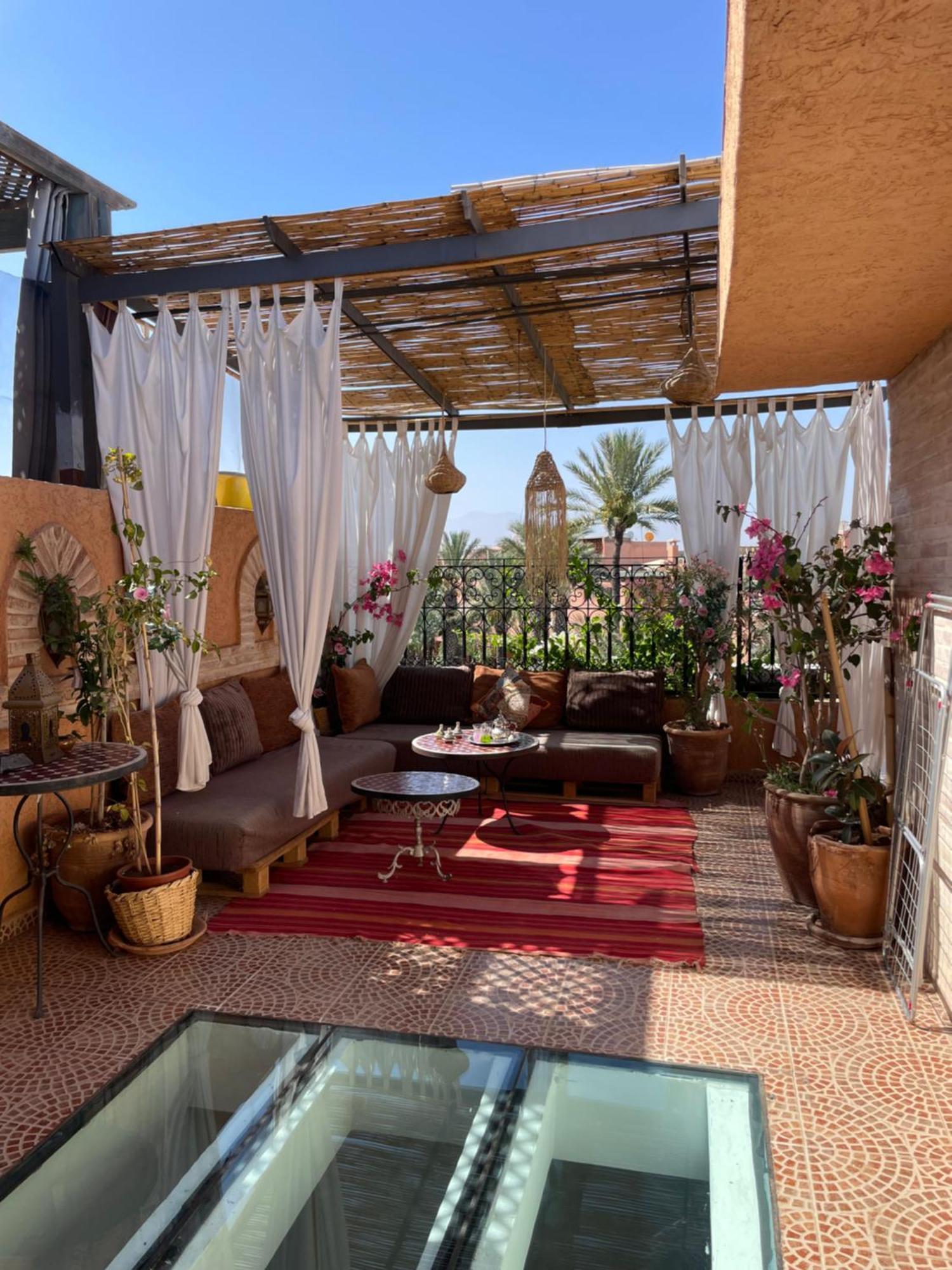 Riad Palmier Fleuri Марракеш Екстер'єр фото