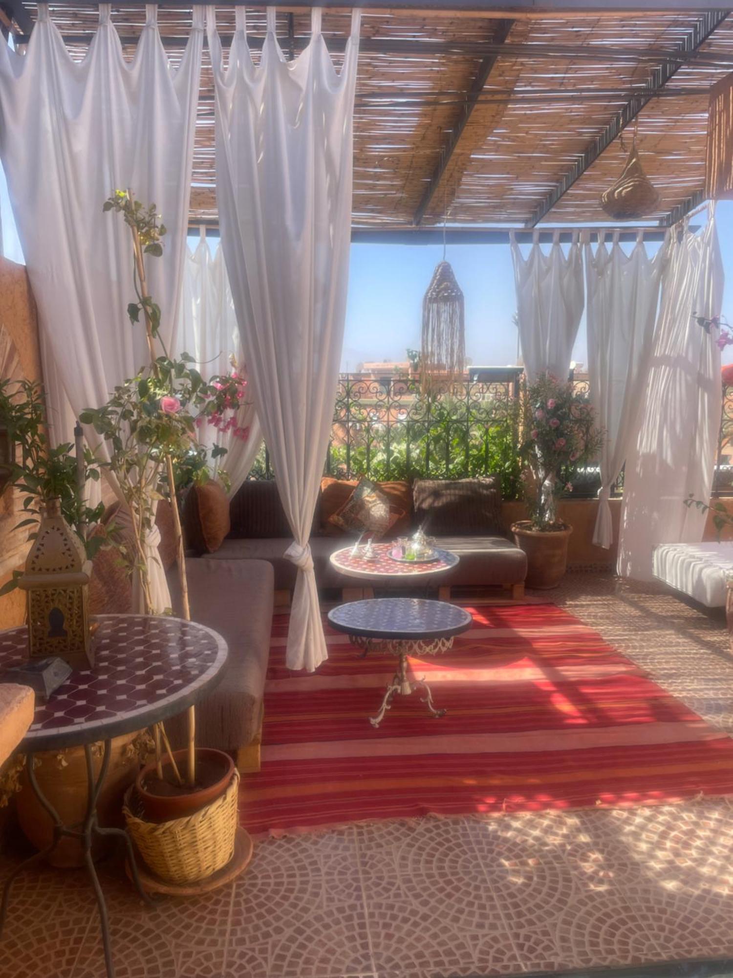 Riad Palmier Fleuri Марракеш Екстер'єр фото