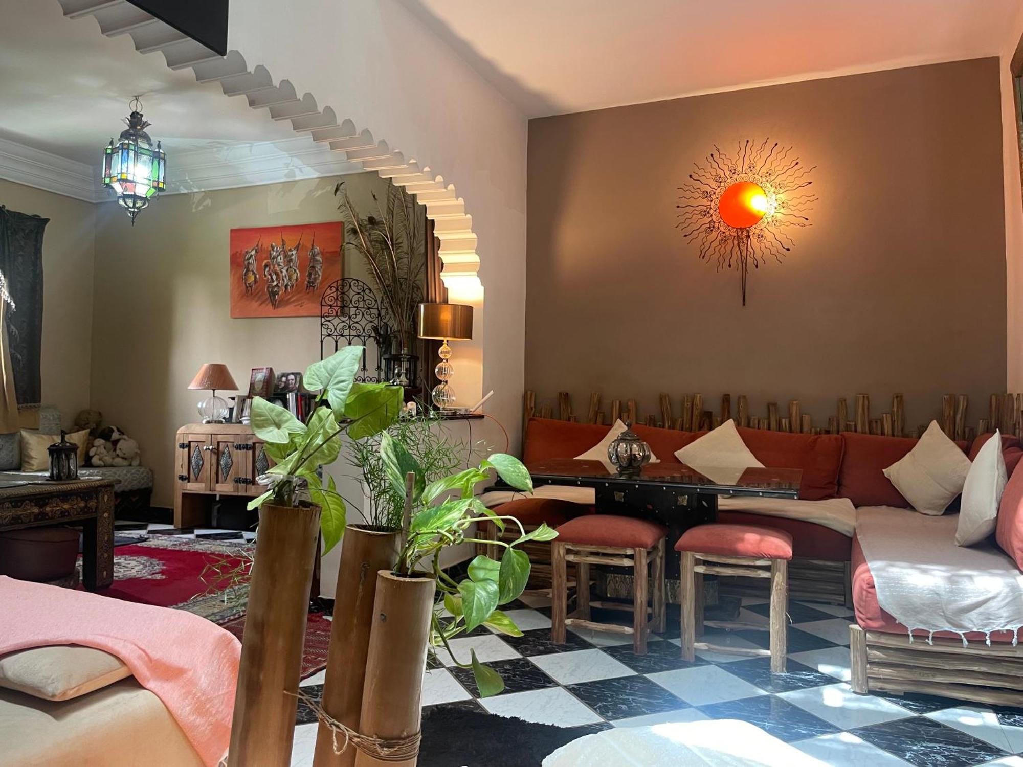 Riad Palmier Fleuri Марракеш Екстер'єр фото